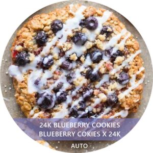 24K BLUEBERRY COOKIES